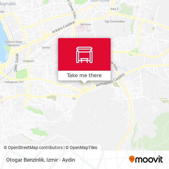 Otogar Benzinlik map