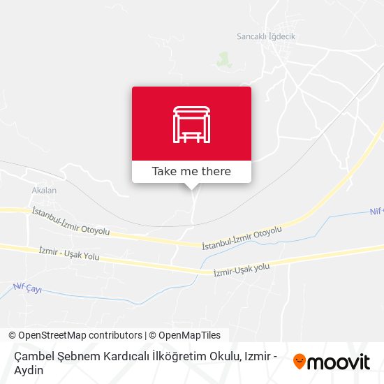 Çambel Şebnem Kardıcalı İlköğretim Okulu map