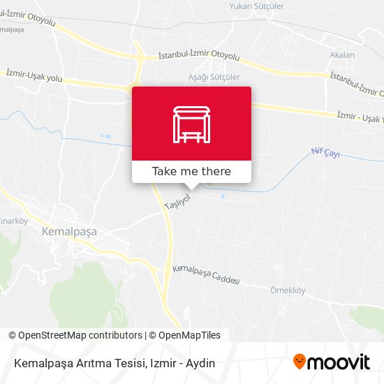 Kemalpaşa Arıtma Tesisi map