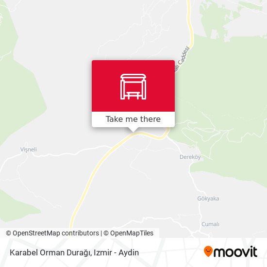 Karabel Orman Durağı map