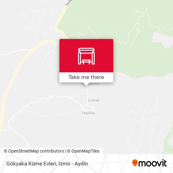 Gökyaka Küme Evleri map