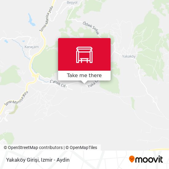 Yakaköy Girişi map