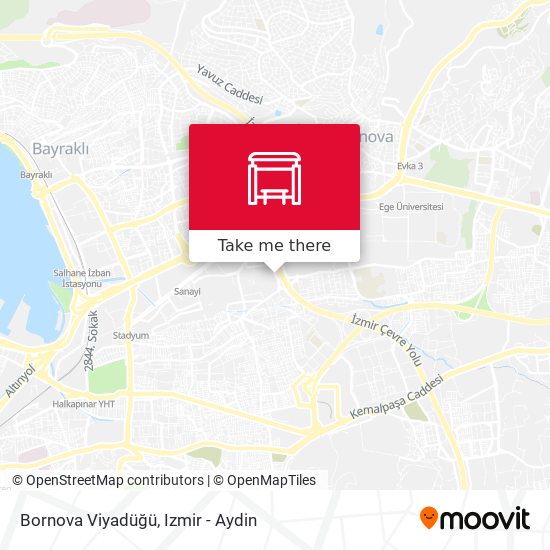 Bornova Viyadüğü map