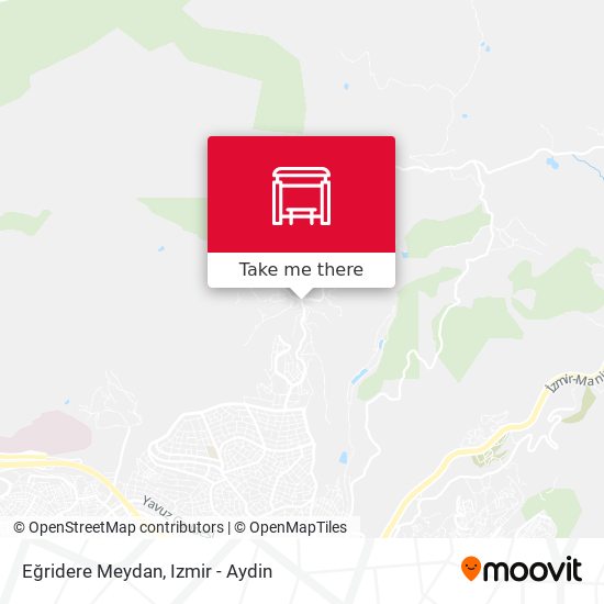 Eğridere Meydan map