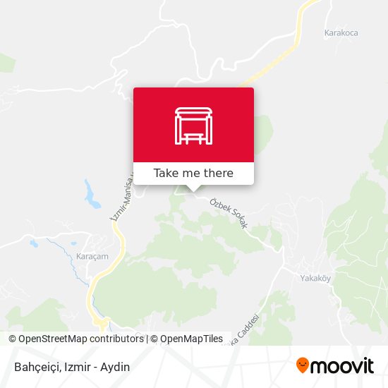 Bahçeiçi map