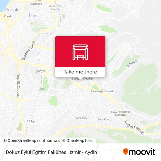 Dokuz Eylül Eğitim Fakültesi map