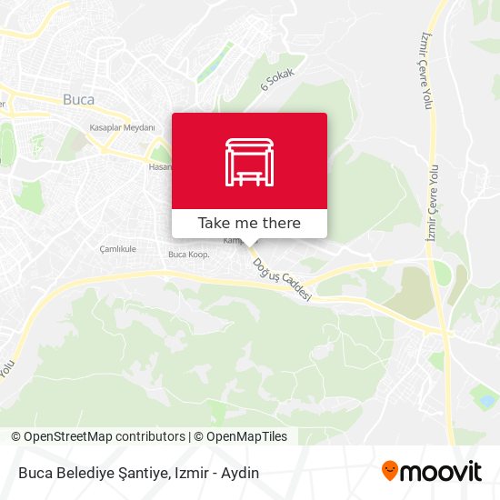 Buca Belediye Şantiye map