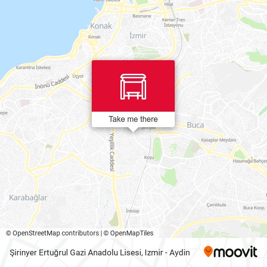 Şirinyer Ertuğrul Gazi Anadolu Lisesi map