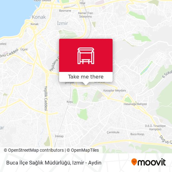 Buca İlçe Sağlık Müdürlüğü map