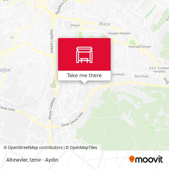 Altınevler map