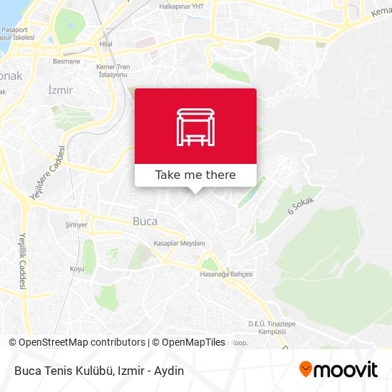 Buca Tenis Kulübü map