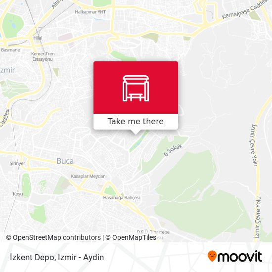 İzkent Depo map