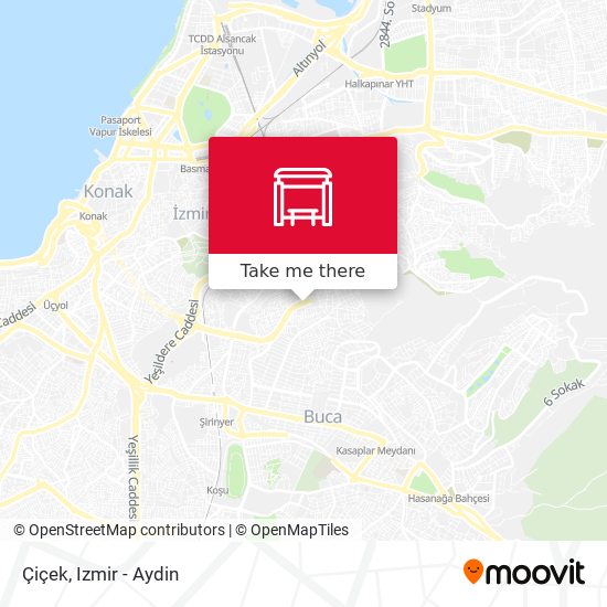 Çiçek map