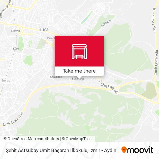 Şehit Astsubay Ümit Başaran İlkokulu map