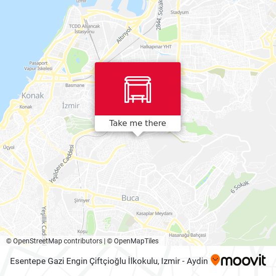 Esentepe Gazi Engin Çiftçioğlu İlkokulu map