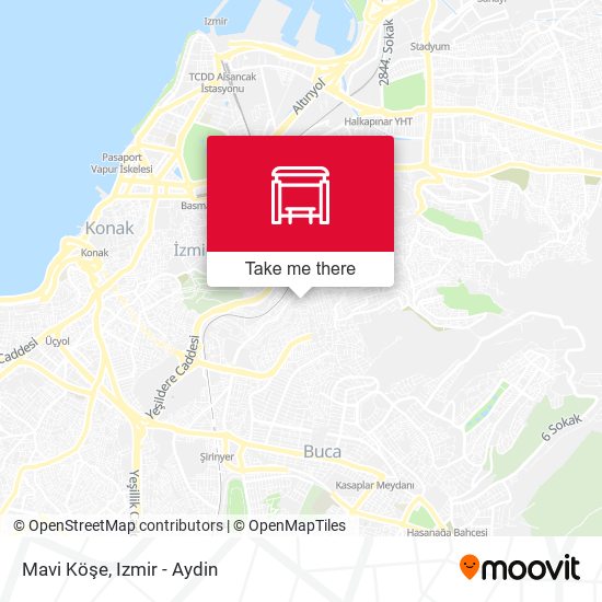 Mavi Köşe map