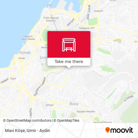 Mavi Köşe map