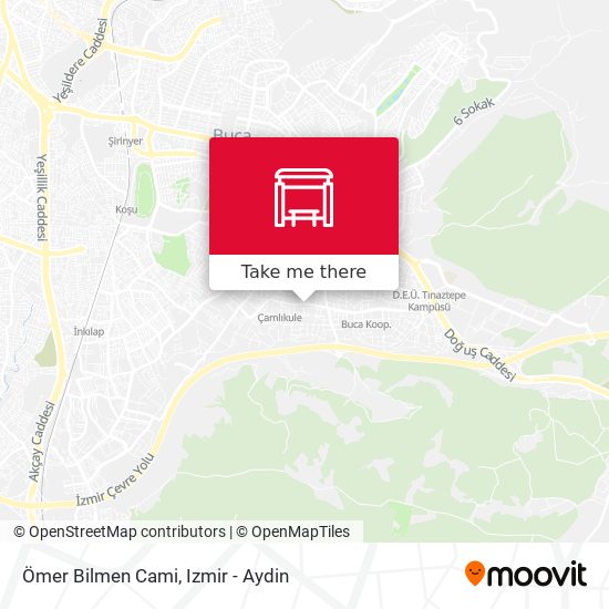 Ömer Bilmen Cami map