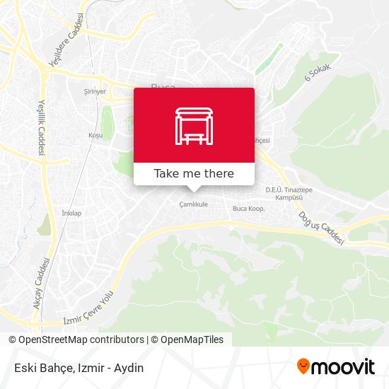 Eski Bahçe map