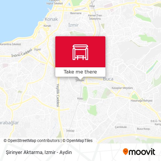 Şirinyer Aktarma map