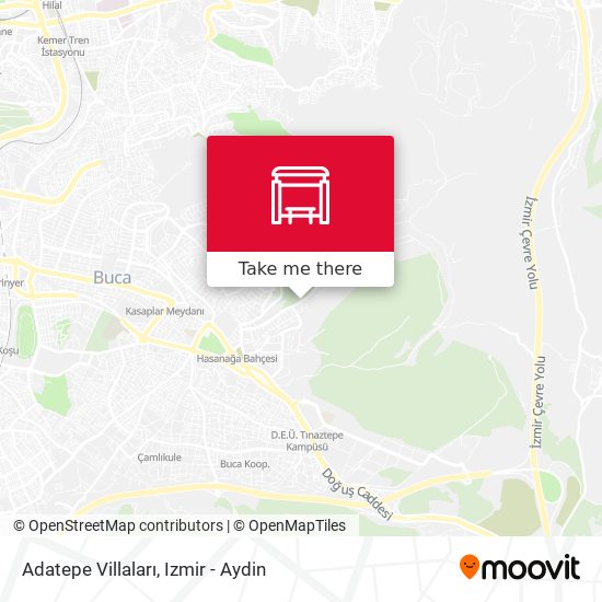 Adatepe Villaları map
