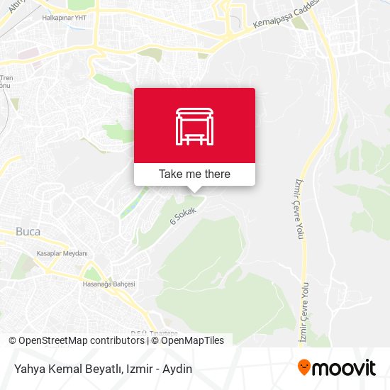 Yahya Kemal Beyatlı map