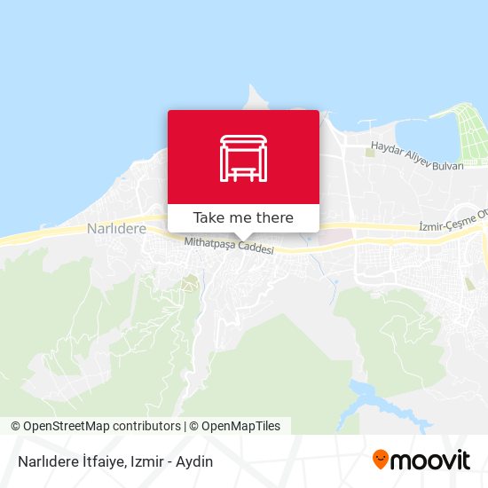 Narlıdere İtfaiye map