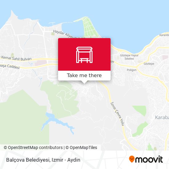 Balçova Belediyesi map