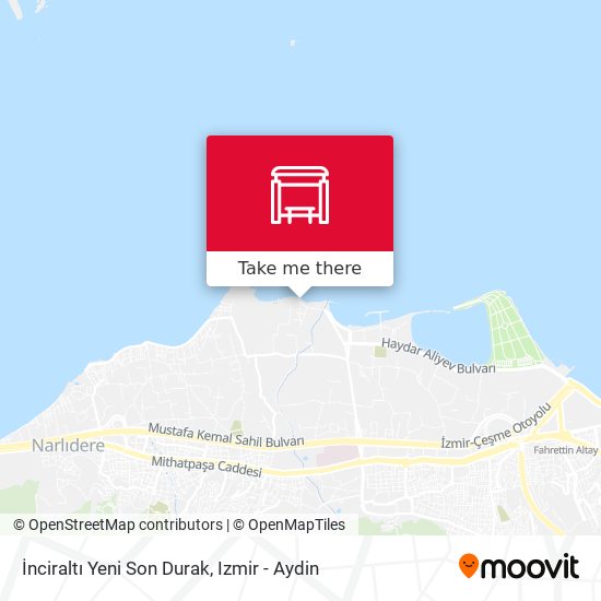 İnciraltı Yeni Son Durak map
