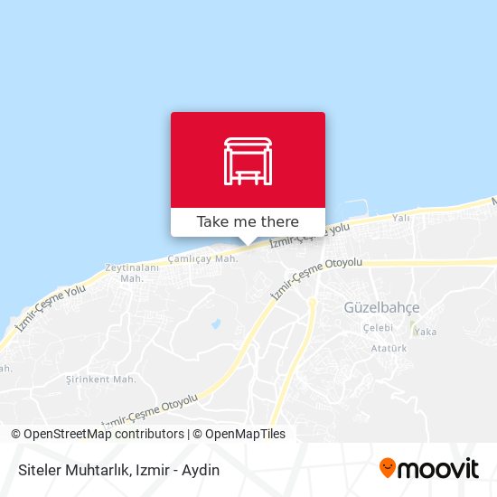 Siteler Muhtarlık map