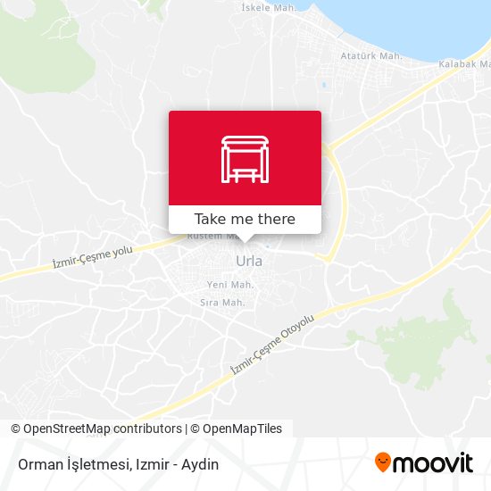 Orman İşletmesi map