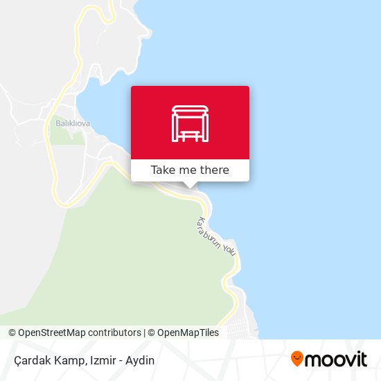 Çardak Kamp map