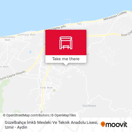Güzelbahçe İmkb Mesleki Ve Teknik Anadolu Lisesi map