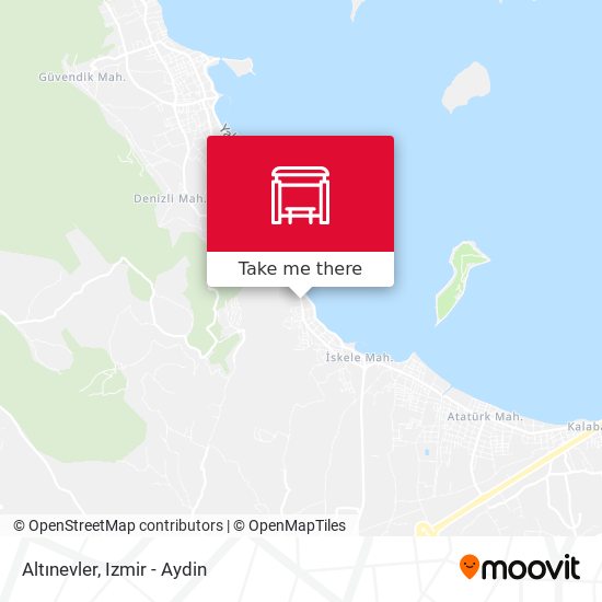 Altınevler map