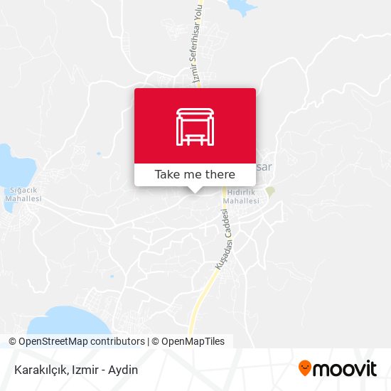 Karakılçık map