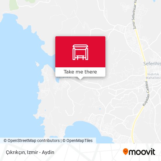 Çıkrıkçın map