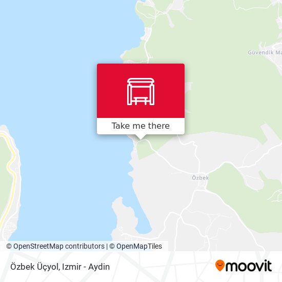 Özbek Üçyol map