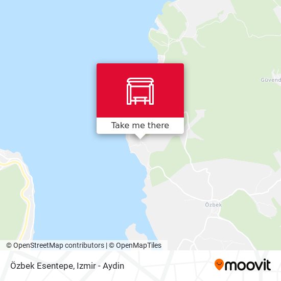 Özbek Esentepe map