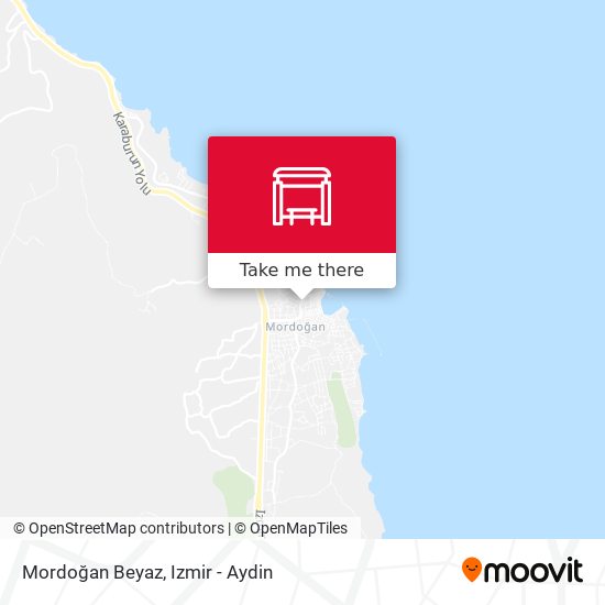 Mordoğan Beyaz map