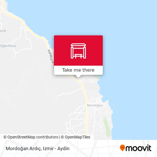 Mordoğan Ardıç map