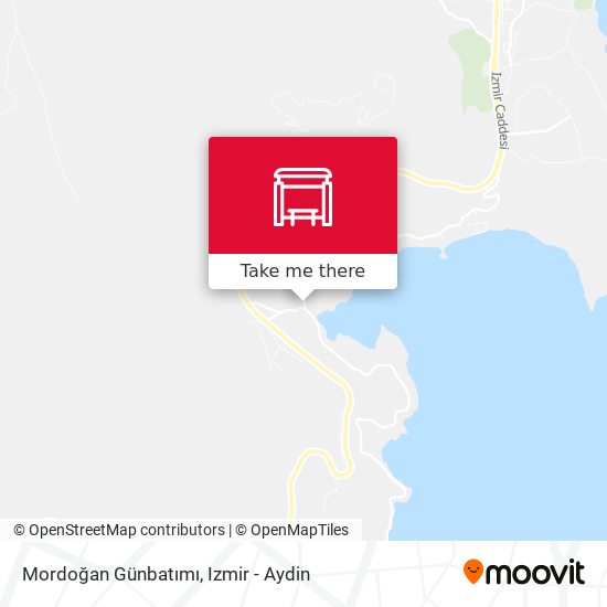 Mordoğan Günbatımı map
