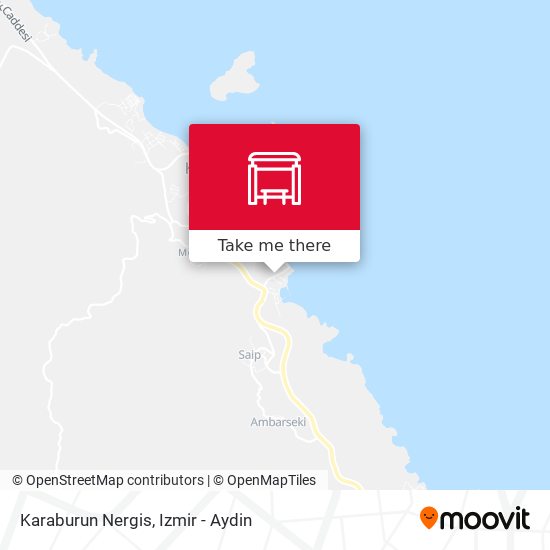 Karaburun Nergis map