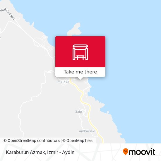 Karaburun Azmak map