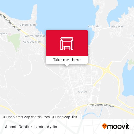 Alaçatı Dostluk map