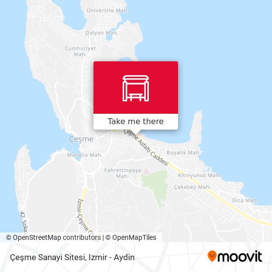 Çeşme Sanayi Sitesi map