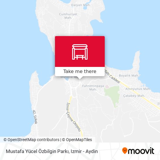 Mustafa Yücel Özbilgin Parkı map