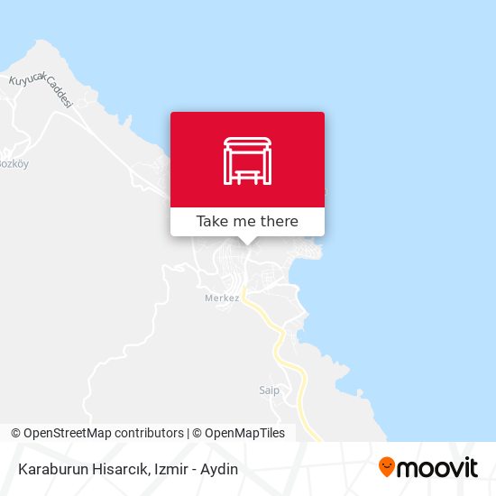 Karaburun Hisarcık map