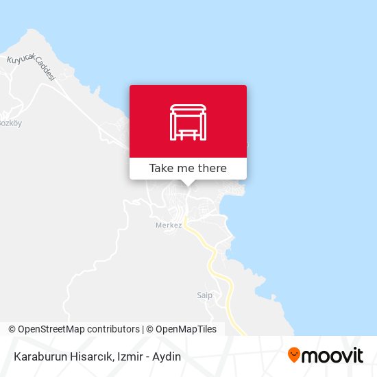 Karaburun Hisarcık map