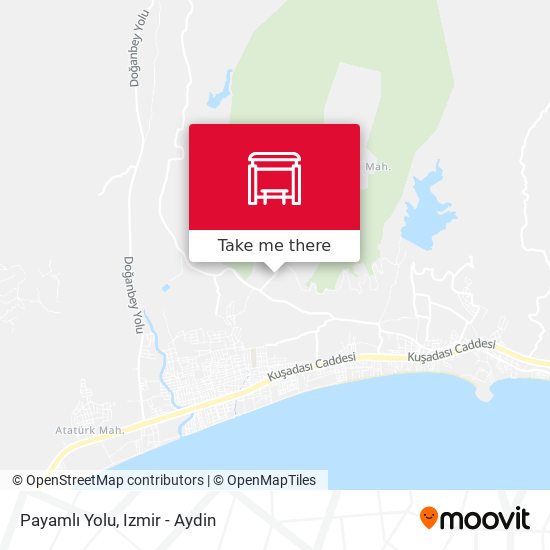 Payamlı Yolu map