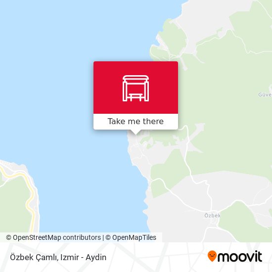 Özbek Çamlı map